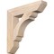 Ekena Millwork Olympic Slat Smooth Bracket, Douglas Fir, 3 1/2"W x 18"D x 18"H BKT04X18X18OLY06SDF - alternate 1